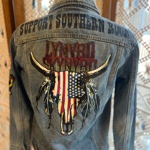 RARE Lynyrd Skynyrd Limited Edition Trunk Ltd Denim Jacket